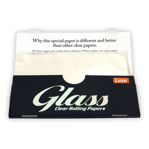 Glass Clear Rolling Papers King Size - BC Smoke Shop