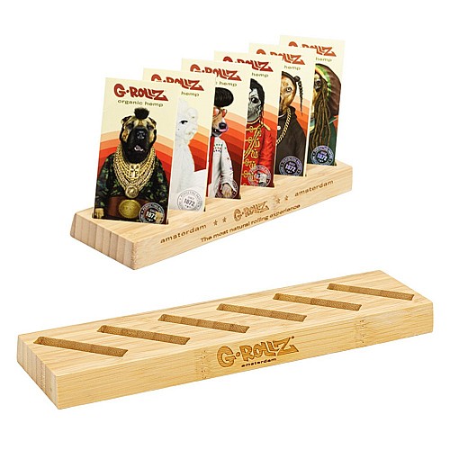 G-Rollz | Bamboo Display King-Size, Tips, Tray