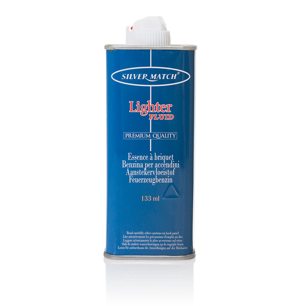 Silver Match Lighter Fuel (133ml)